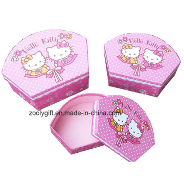 Customized Printing Sector Shape Gift Paper Box Sets